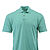 Dakota Striated Heather Polo Surf Green Hthr