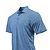 Dakota Striated Heather Polo Peri Blue Hthr Side