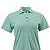 Lady Dakota Striated Polo Surf Green Hthr