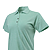 Lady Dakota Striated Polo Surf Green Hthr Side