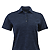 Lady Dakota Striated Polo Deep Blue Hthr