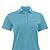 Lady Dakota Striated Polo Turquoise Hthr