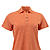 Lady Dakota Striated Polo Tangerine Hthr Front