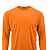 Long Islander Neon Orange Front