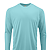 Youth Long Islander Aqua Blue Front